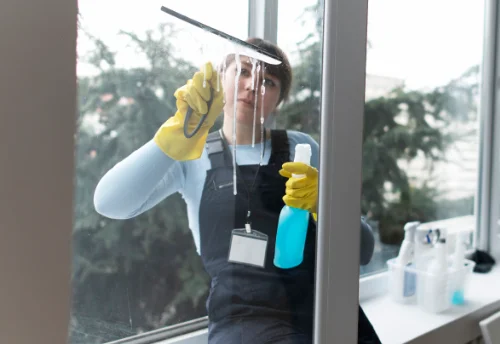 Nettoyage de vitres intérieures et extérieures à Tirepied-sur-Sée